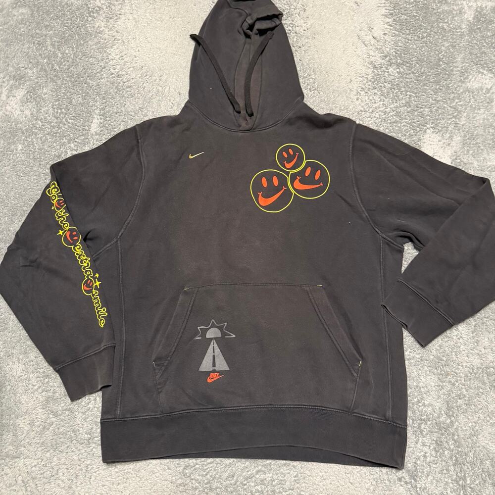 Nike Go The Extra Smile Hoodie Medium Black DQ3520Jacket Pullover Sweatshirt